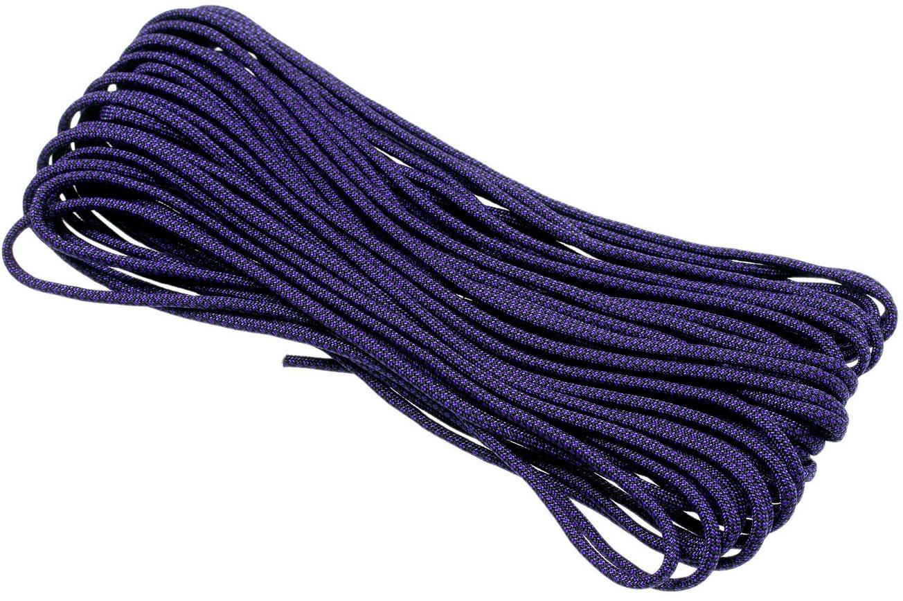 Knivesandtools 550 paracord type III, kleur: acid purple diamonds - 50 ft (15,24 m)