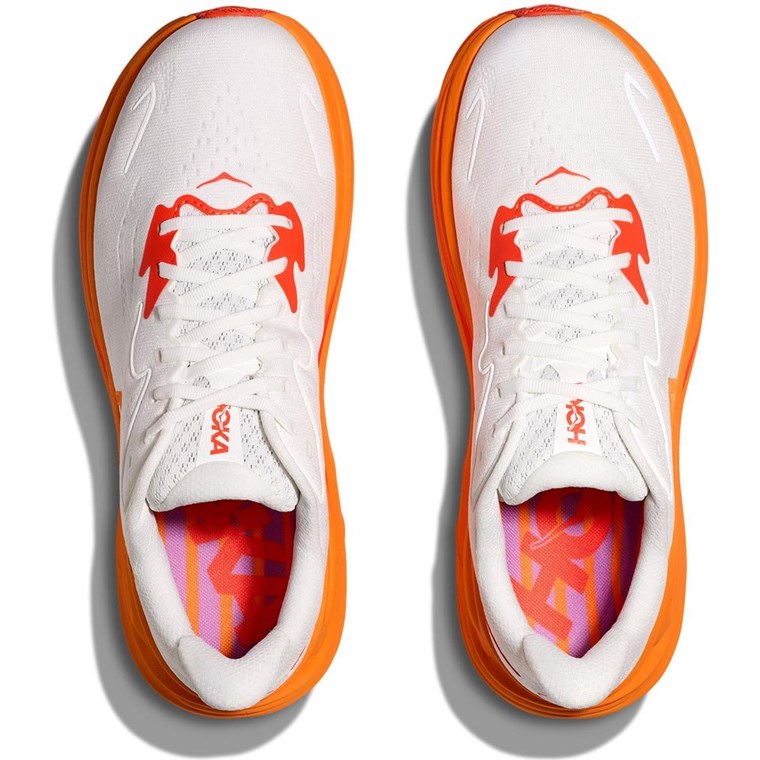 Hoka M Clifton 10 Frost/Orange Zest