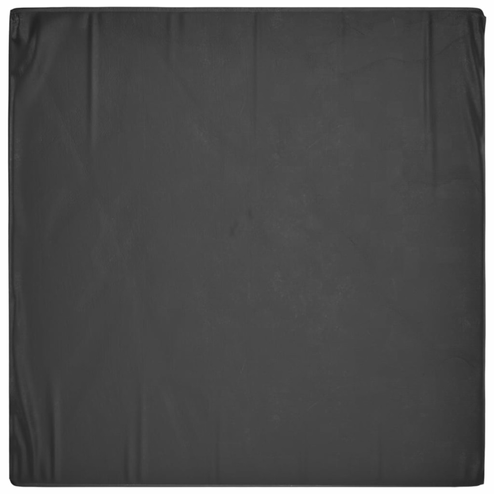 Housses de salon de jardin 2 pcs 8 œillets 125x125x75 cm carré