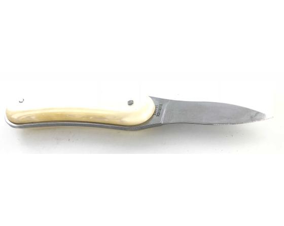 1 Lancette LE BEC manche en coquille d'Huîtres - couleur : Blanc Couteau Huître par Florinox
