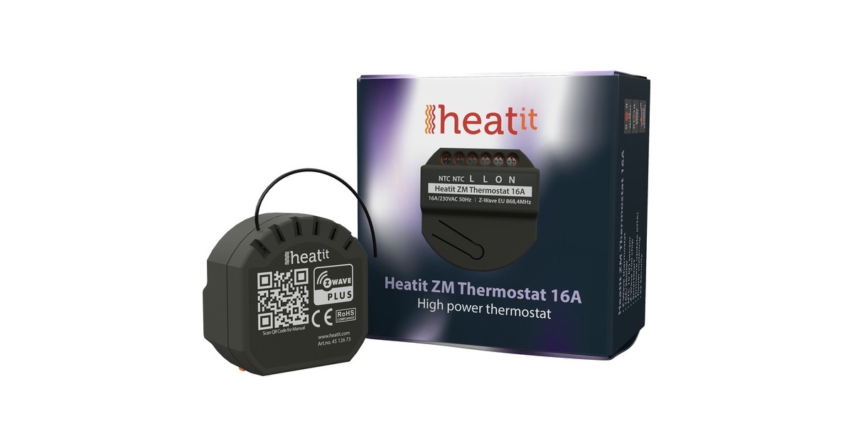 heat itZM thermostaat  (Z-Wave Plus)