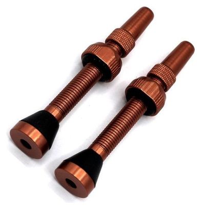 CAPTAIN PROTECT - Paire de valves Alu. 44 Mm - Orange