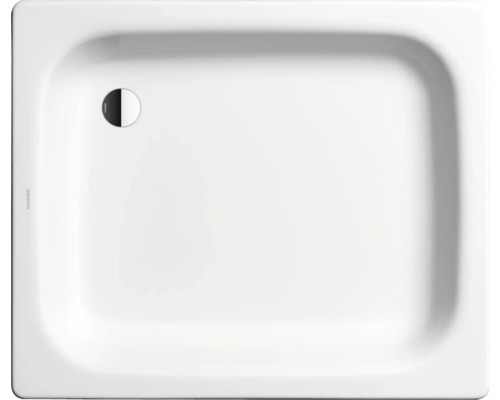 KALDEWEI SANIDUSCH Invisible Grip 549 douchebak, 75 x 90 x 14 cm, glanzend alpinewit, antislipcoating over het gehele oppervlak, 331600011001