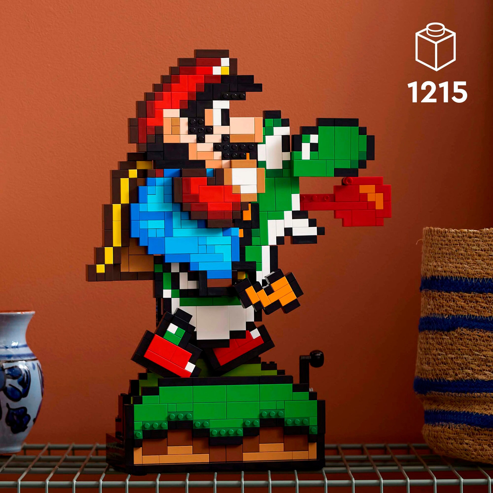 LEGO Konstruktionsspielzeug Super Mario World: Mario & Yoshi