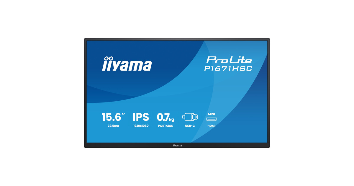 iiyamaProLite P1671HSC-B1 15.6