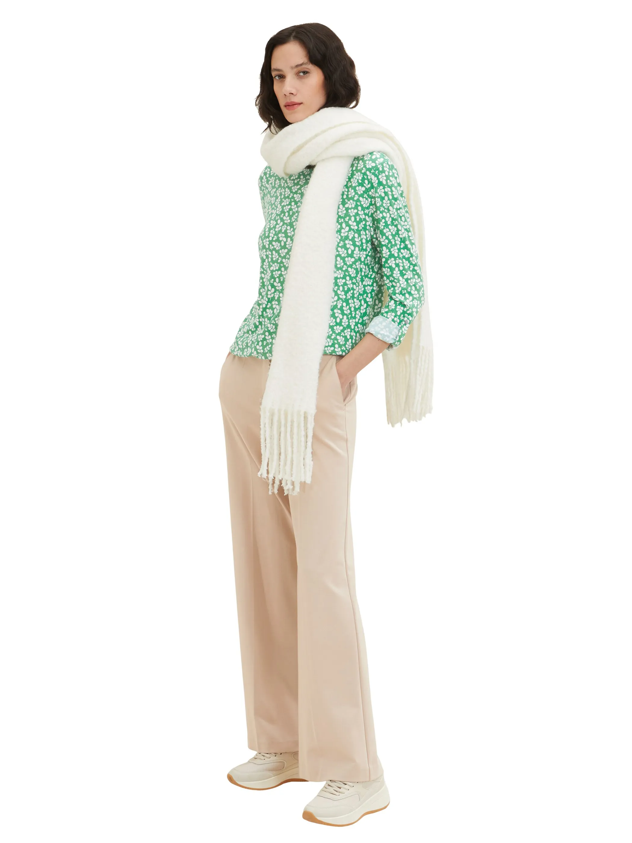 Damen Shirt mit Alloverprint