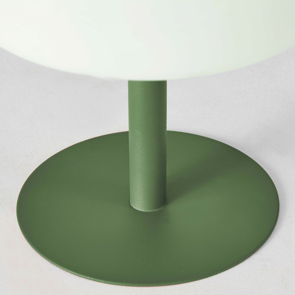 Mini lampe polyéthylène vert cactus