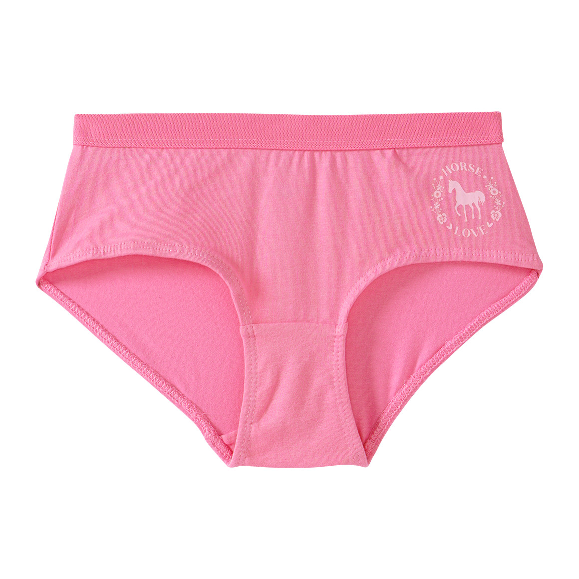 Yigga 5 Mädchen Pantys mit Pferde-Motiven dunkelblau / pink / helllila