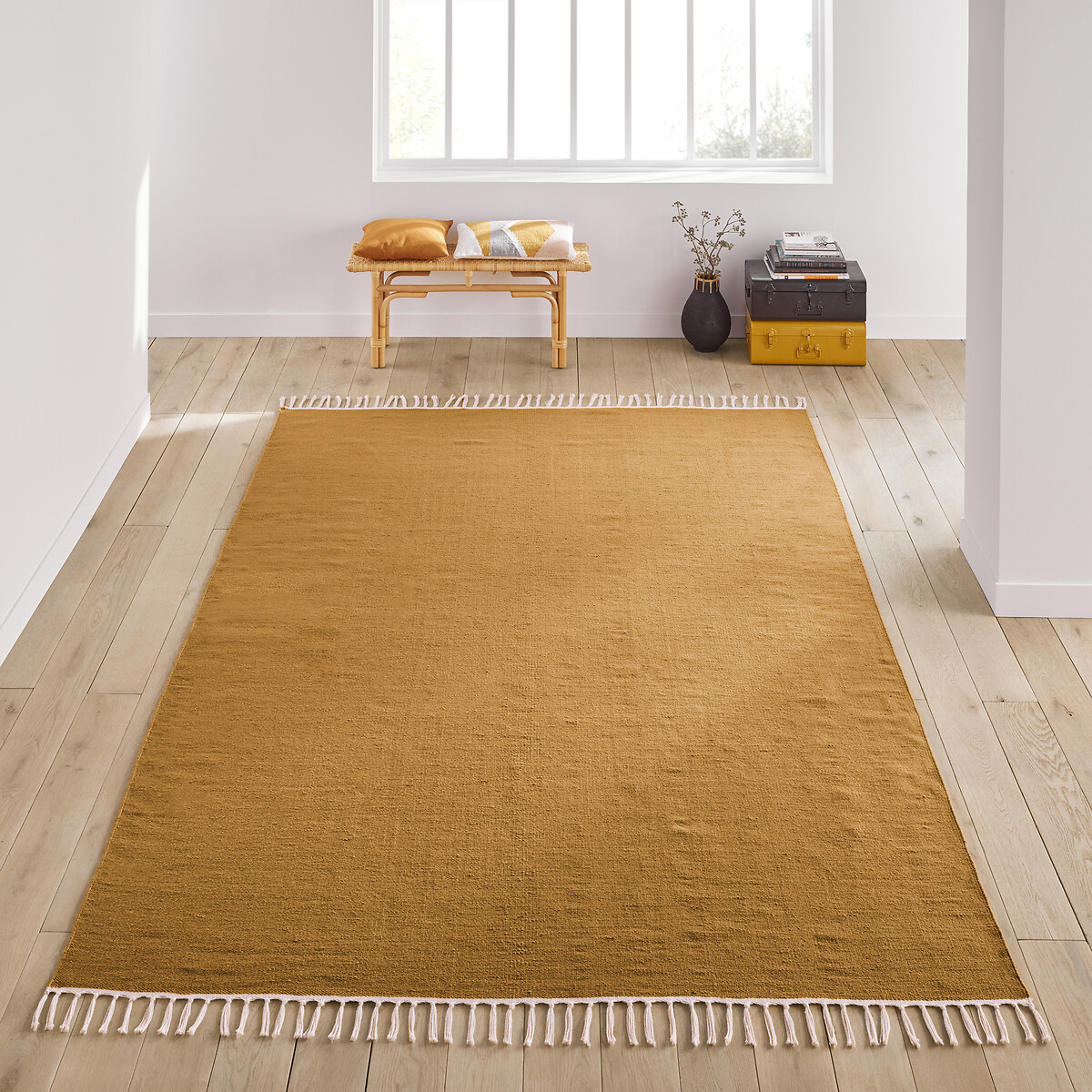 LA REDOUTE INTERIEURS<br>Tapete interior/exterior Azalée em poliéster reciclado