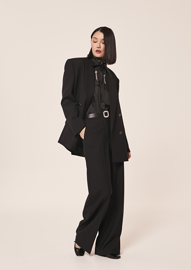 Veste Vladnoire en laine froide