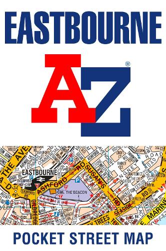 Eastbourne A-Z Pocket Street Map (Sheet map, folded)
