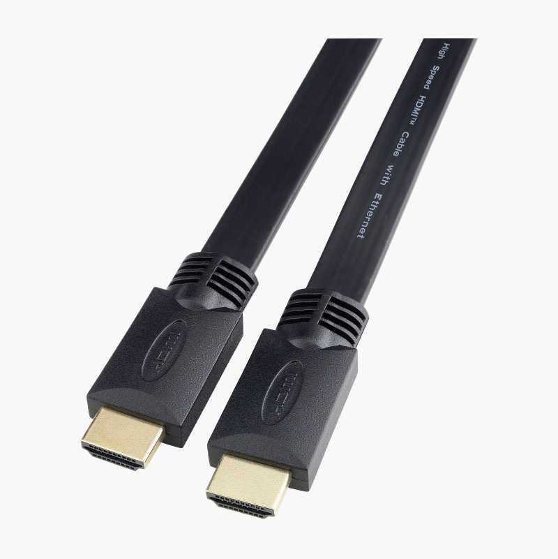HDMI A - HDMI A FLAT 1 M