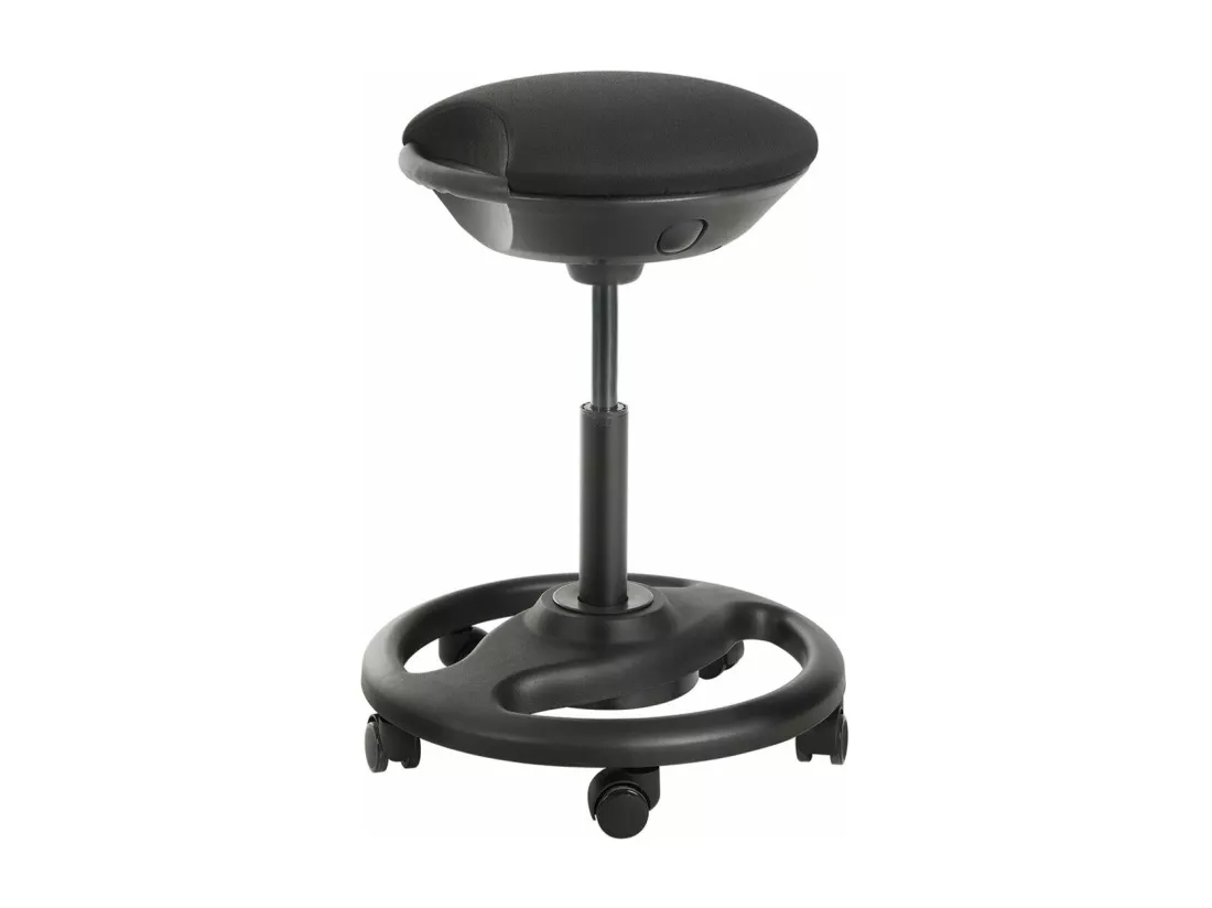 Tabouret de travail dynamique noire 50 x 50 x 55 cm 12_0001457
