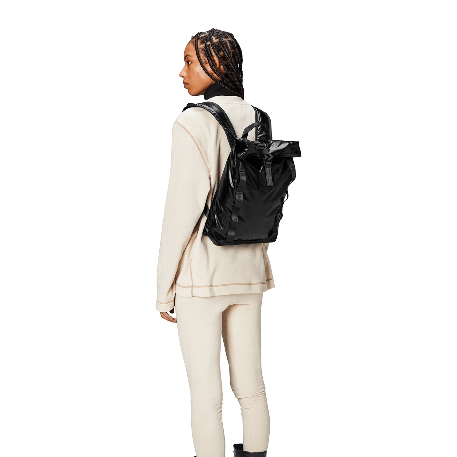 Rains Sibu Rolltop Rucksack Mini W3 black