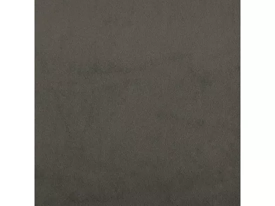 Repose-pied Gris foncé 60x60x36 cm Velours