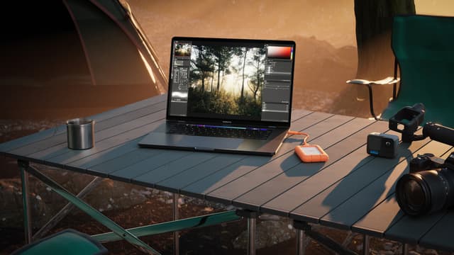 LaCie Rugged Mini ekstern SSD 4TB (orange)