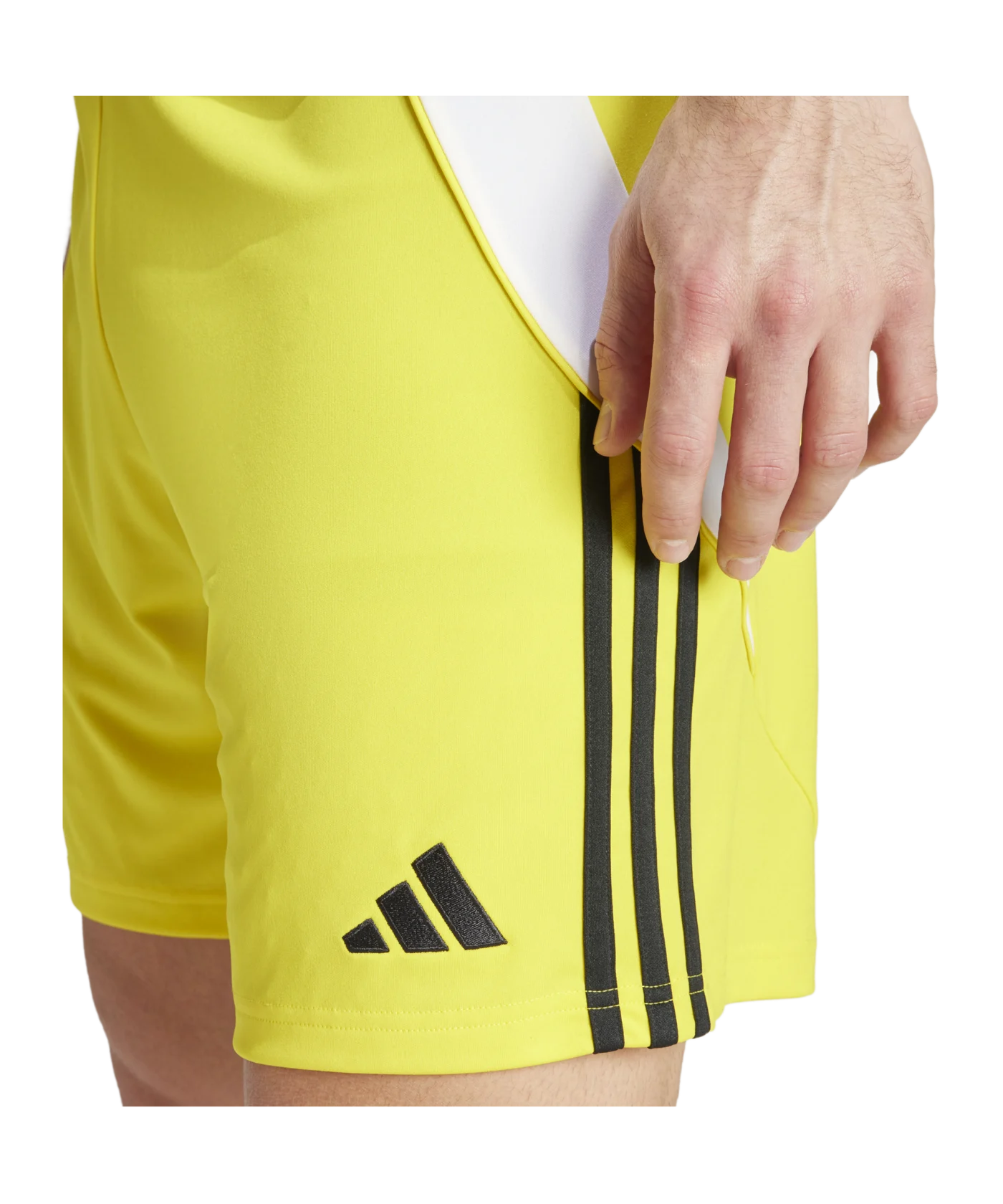 adidas Tiro 24 Short Gelb Weiss