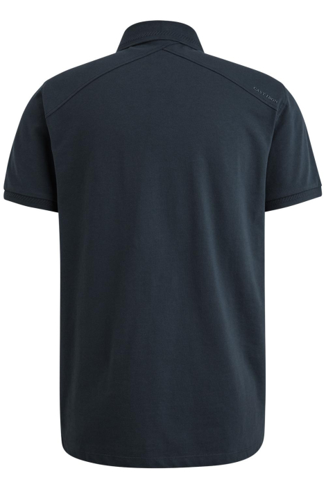 Cast Iron blauwe heren polo