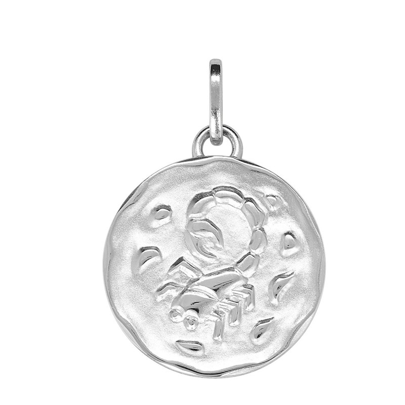 Pendentif mixte - Argent 925 - Signe Astrologique - Scorpion