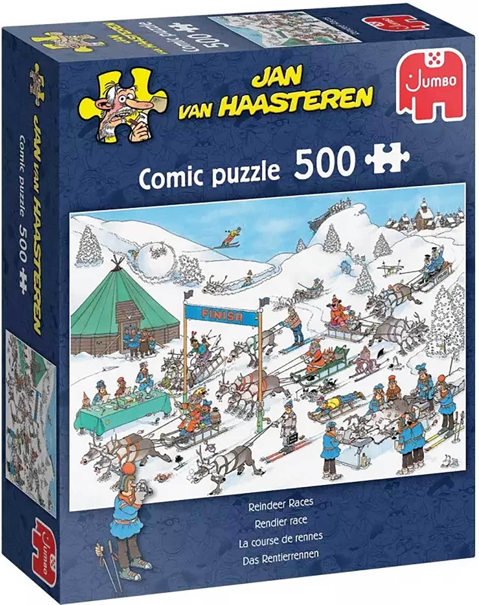 Jan van Haasteren - Rentier-Rennen (Puzzle)