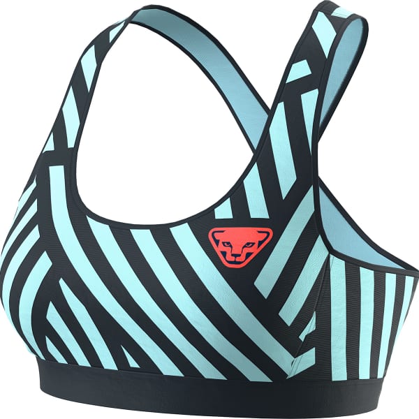 Brassière running DYNAFIT TRAIL GRAPHIC BRA BLUEBERRY