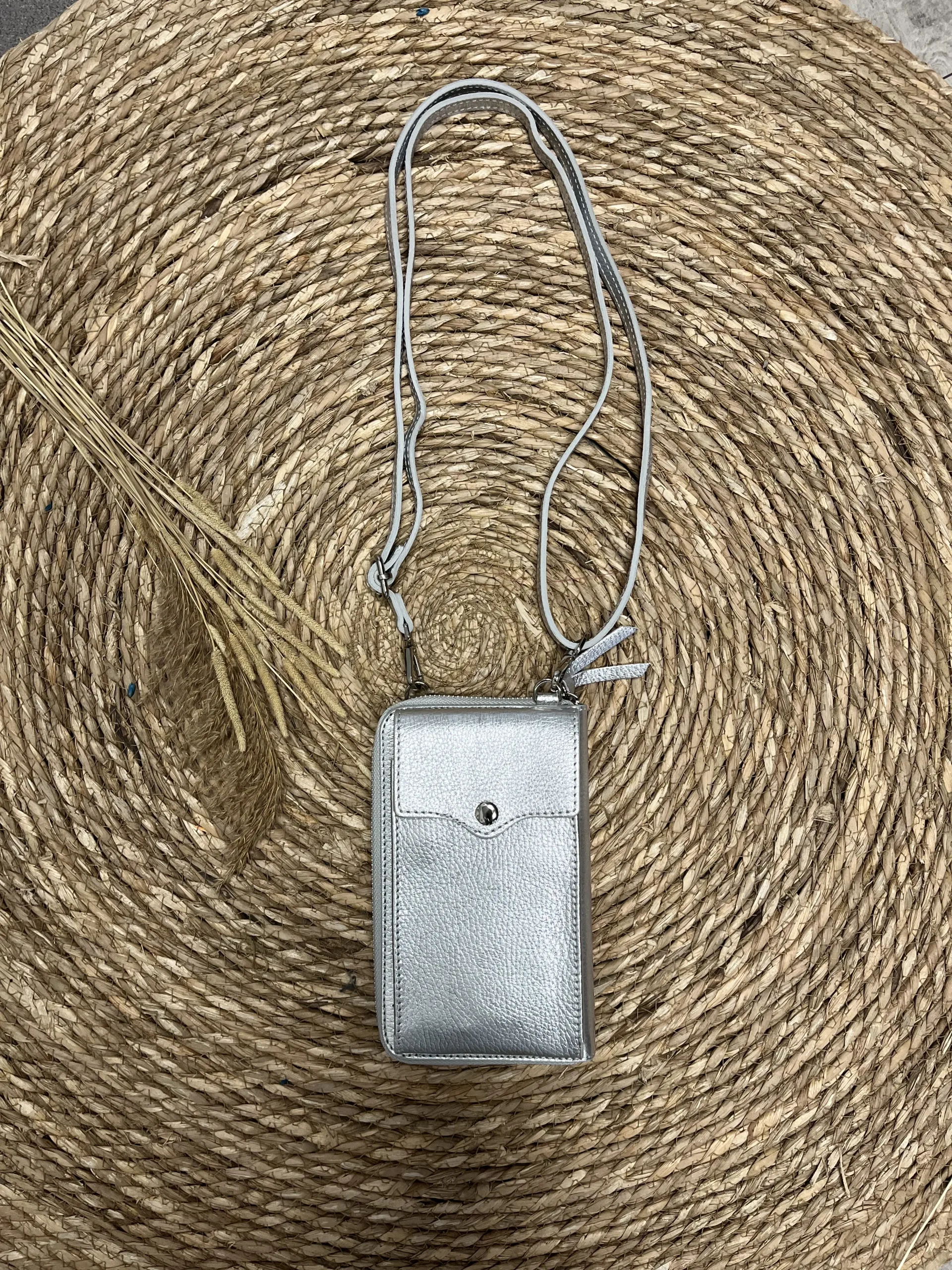 Phone Bag - Mia - Zilver