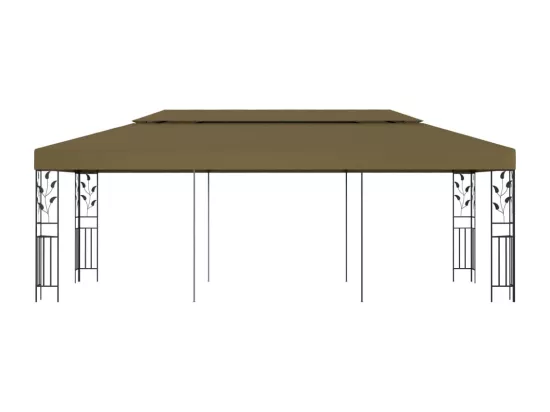Chapiteau 6x3 m Taupe 180 g/m²