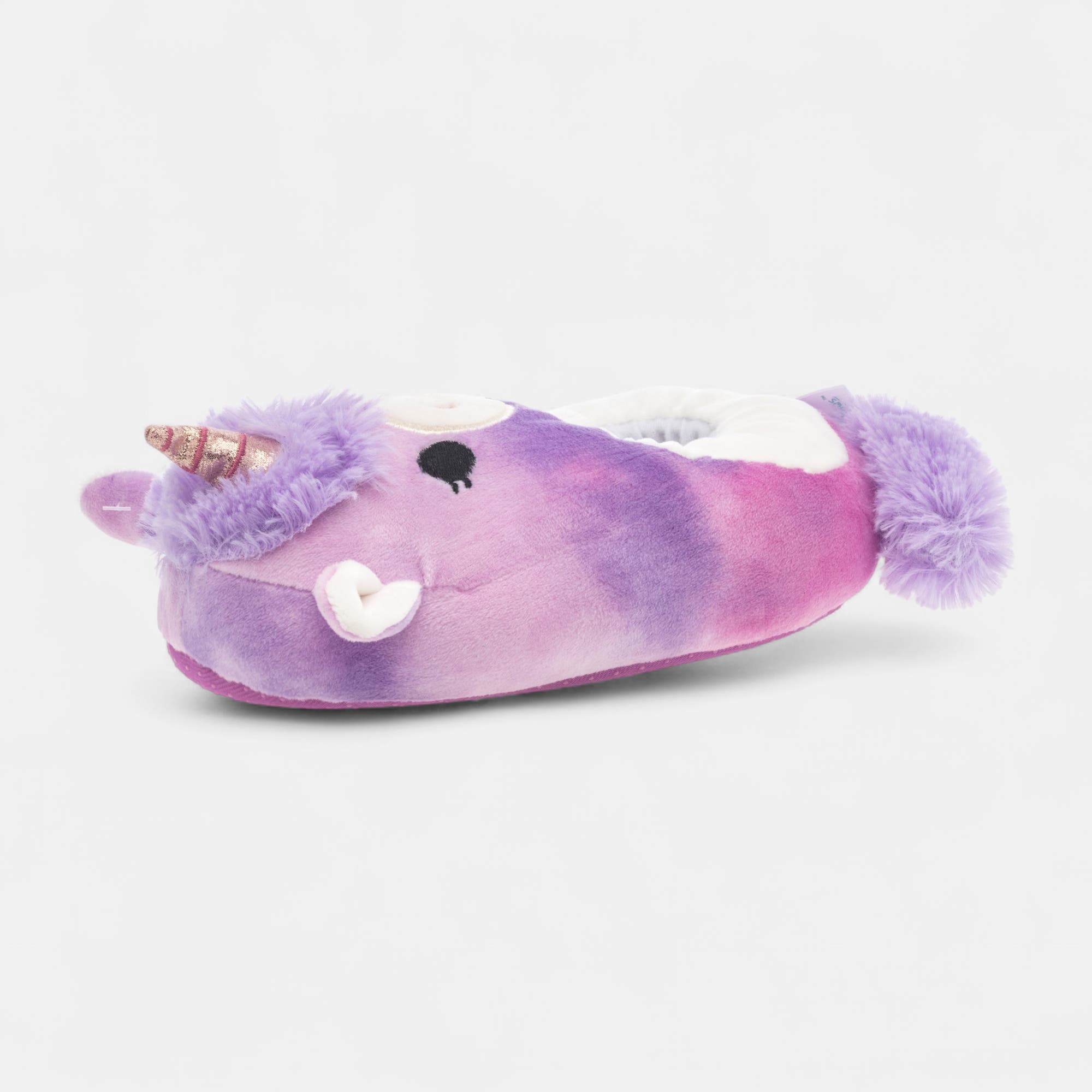 Pantoufles peluche Fille violet