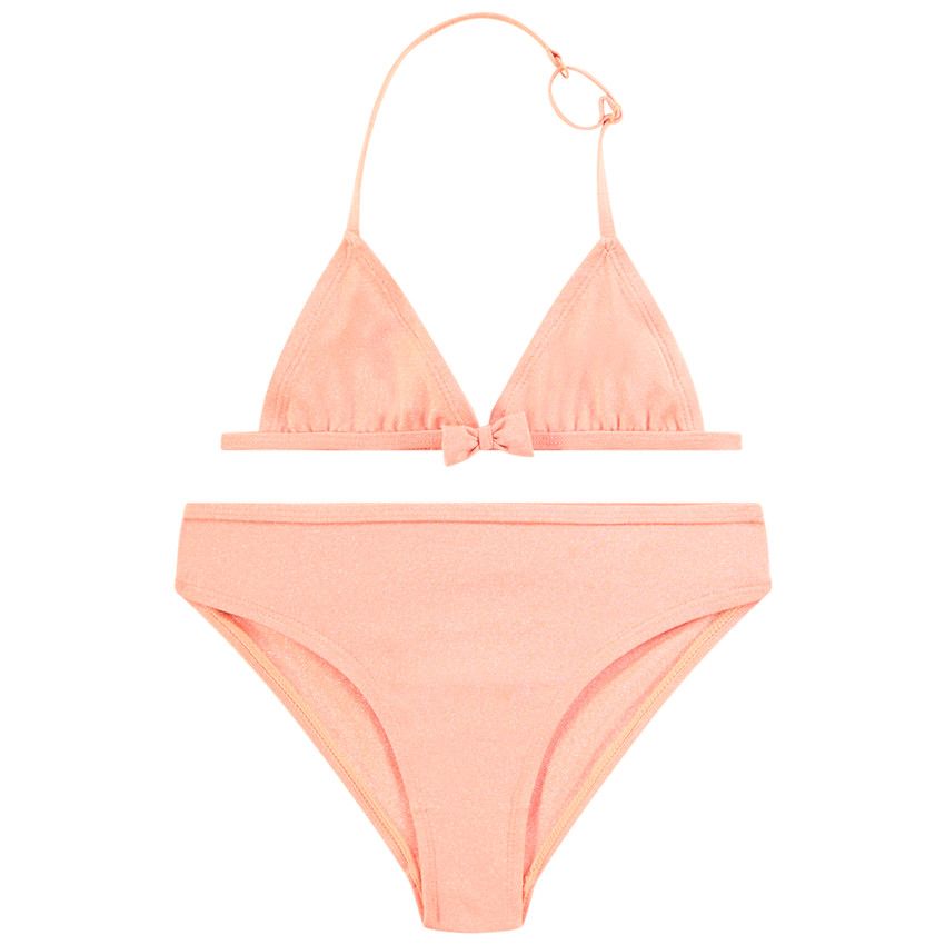 Maillot de bain 2 pièces irisé pour fille - Multicolore