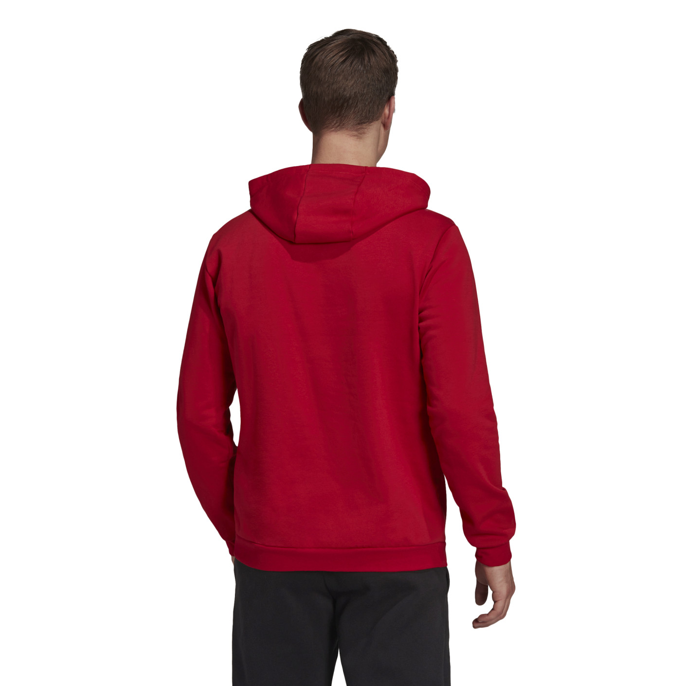 Adidas Entrada 22 Sweat Hoodie Rood Wit