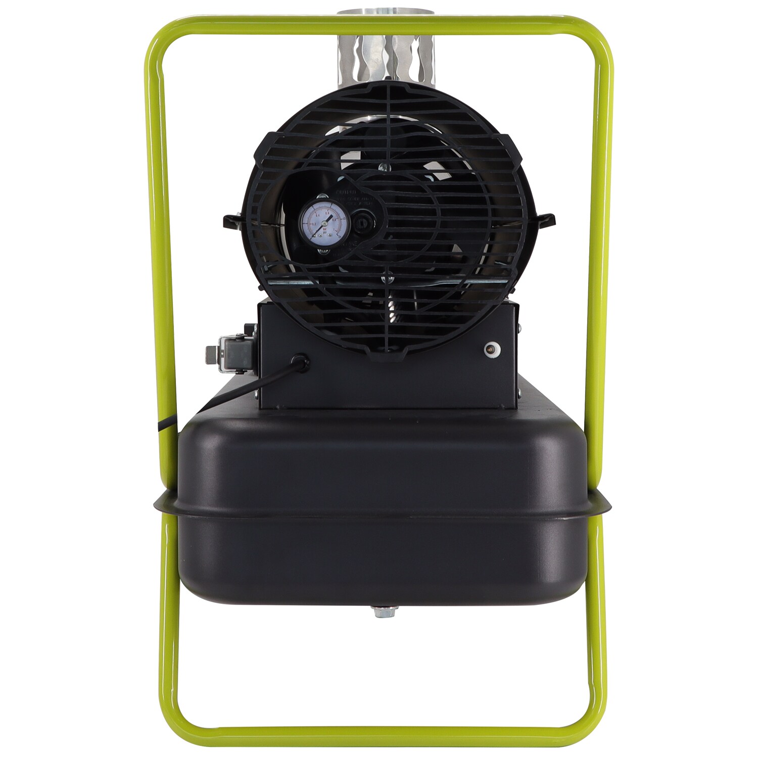 TroniTechnik® TT-HK-244 Heizkanone Dieselkanone Heizlüfter 20kW mit Handgriff, Rohrrahmen, Rädern und Abluftauslass