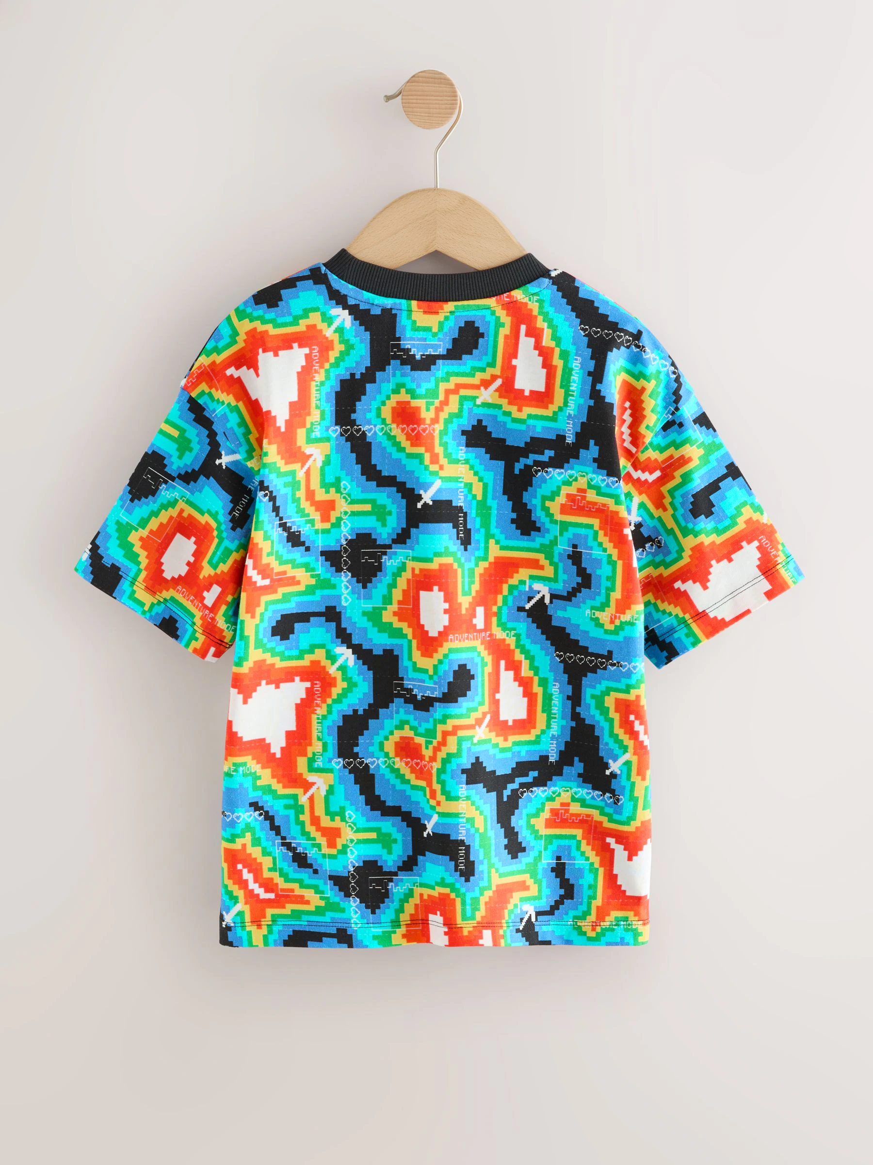 Multicolor digitale print - Minecraft T-shirt (3-16jr)