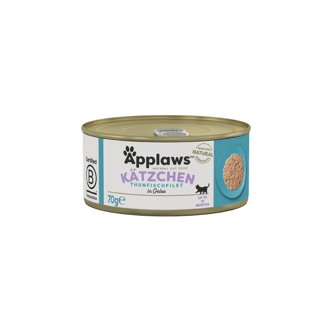 Applaws Nassfutter Kitten in Gelee Thunfisch 24x70 g