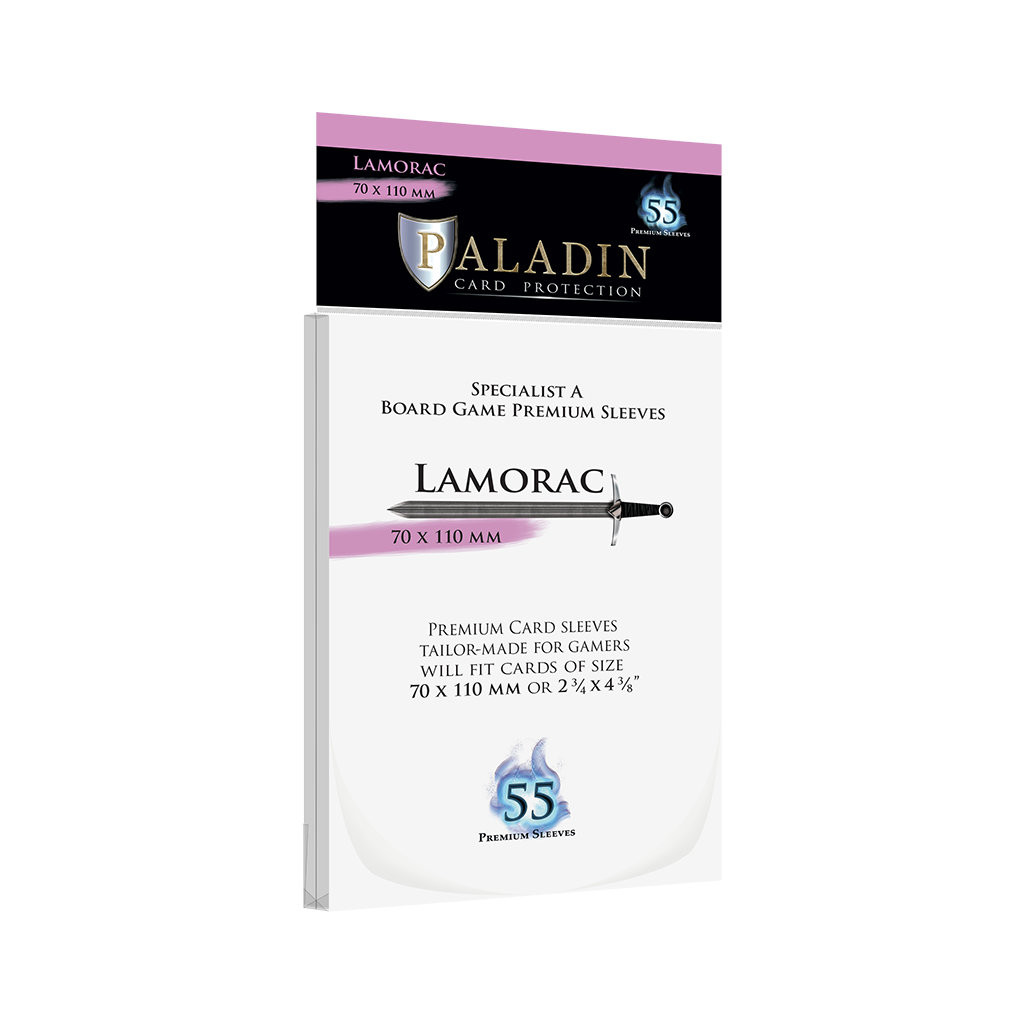 55 Protège Cartes Paladin - Lamorac - Specialist A 70 x 110 mm