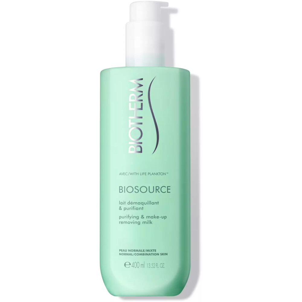 Biotherm Biosource Purifying &Makeup Removing Milk 400 ml