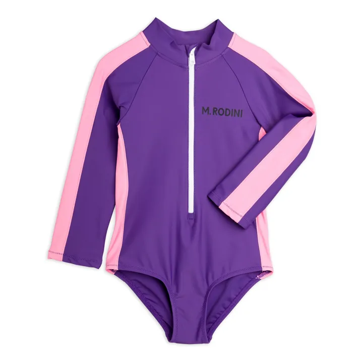 Mini Rodini Maillot de Bain Matière Recyclée | Violet