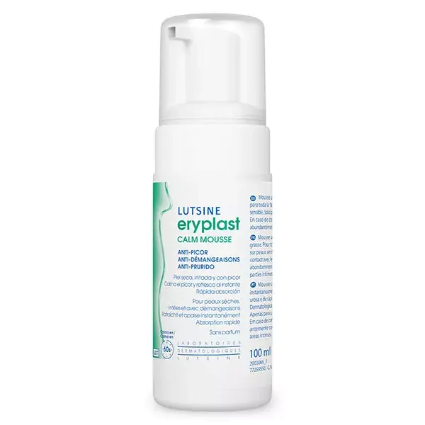 Mousse calmante anti-coceira Lutsine Eryplast 100ml