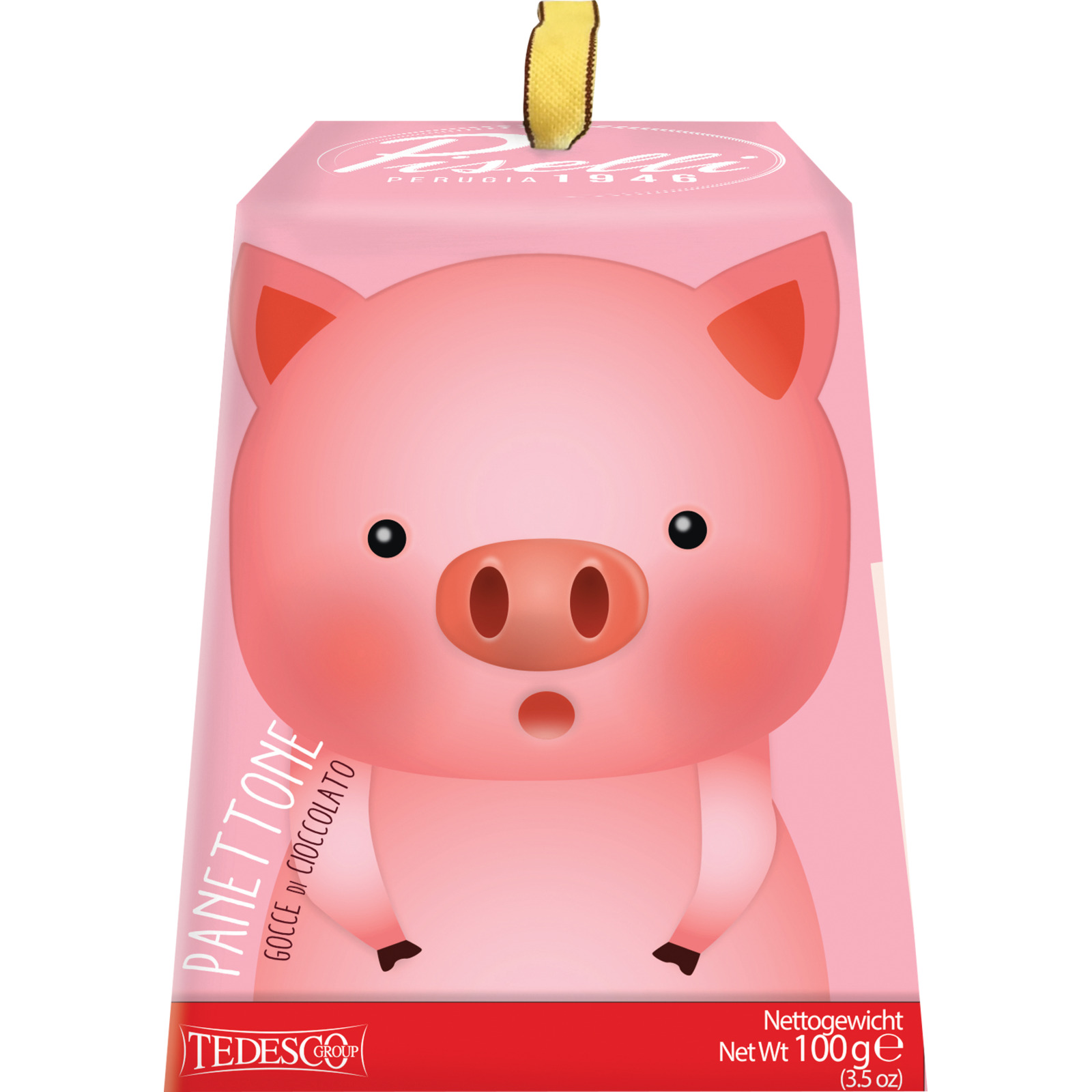 Piselli Panettone Schokolade Animals 100 g
