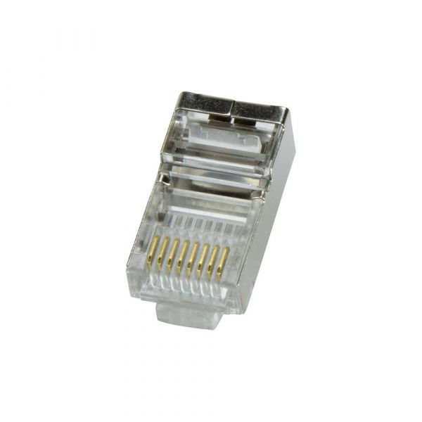 Logilink Conector Blindado CAT6E Ftp Macho RJ45 (100UD Bag) - 840003813