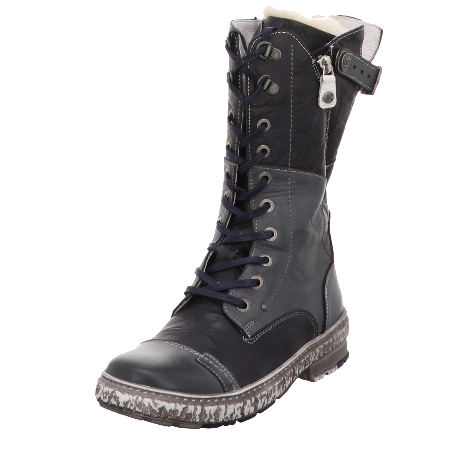 Krisbut Stiefelette blau