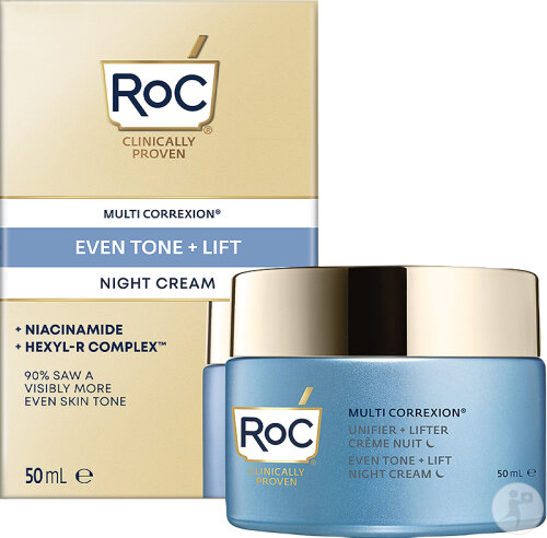 Roc Multi Corrextion Unifier + Lifter Crème De Nuit 50ml