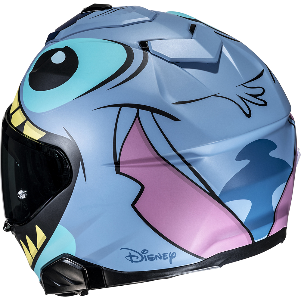 HJC - Casque i71 Stitch Disney MC2SF / Bleu / Violet / Mat