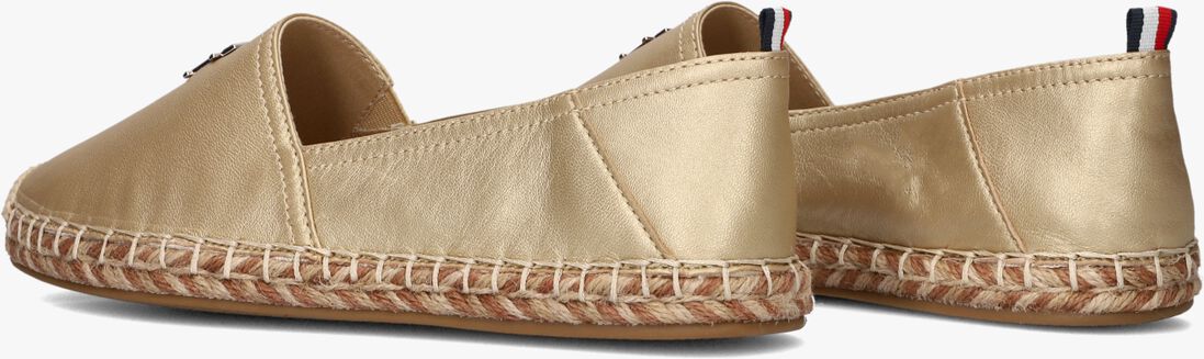 TOMMY HILFIGER gouden tommy hilfiger espadrilles th flat
