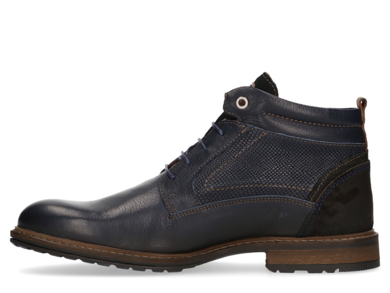 Australian Footwear Conley leather Blue-Tan