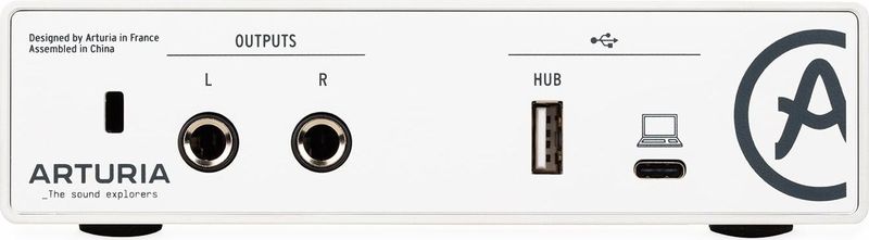 Arturia MiniFuse 1 White - USB audio interface, wit