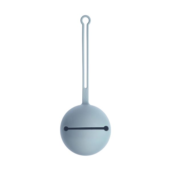 Mushie Siliconen Fopspeenhoesje - Powder Blue