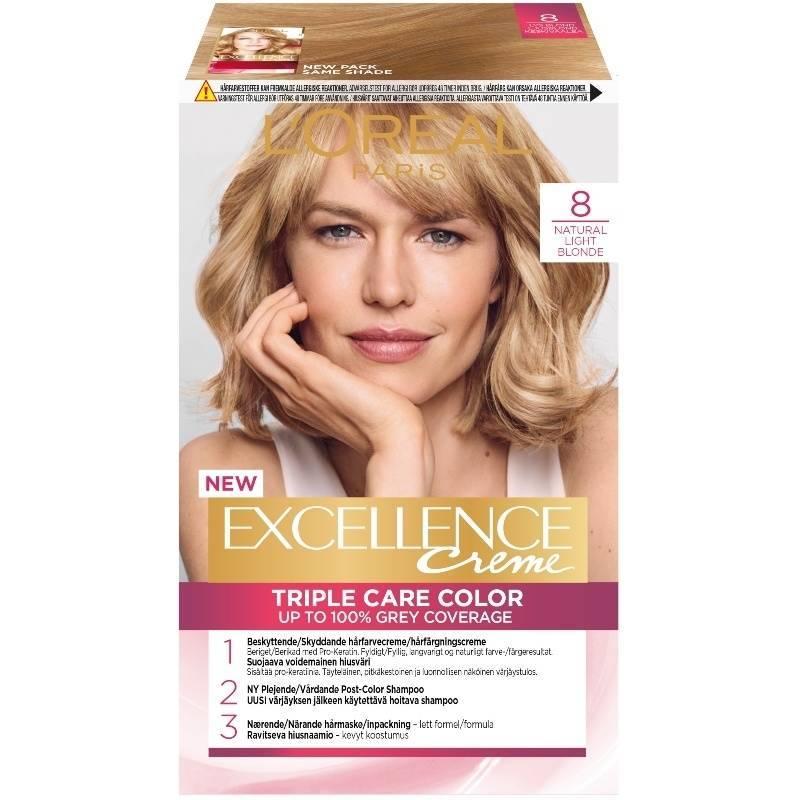 L'Oréal Paris Excellence 8 Lysblond