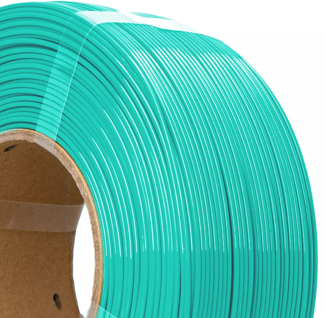 AzureFilm  PETG Hyper Speed Refill Turquoise Blue, 1,75 mm / 1000 g    Universal Filament ohne Spule