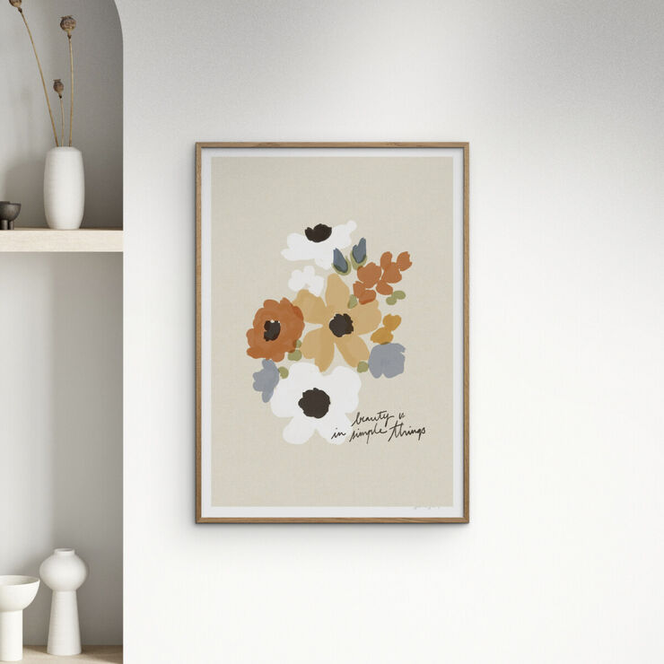 Poster & Frame Sacre Frangine - Simple Things Flerfarvet