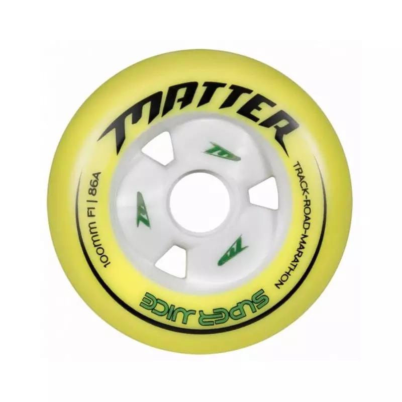 Roue roller en ligne race METTER Super Juice 100mm F1 86a, Pcs.